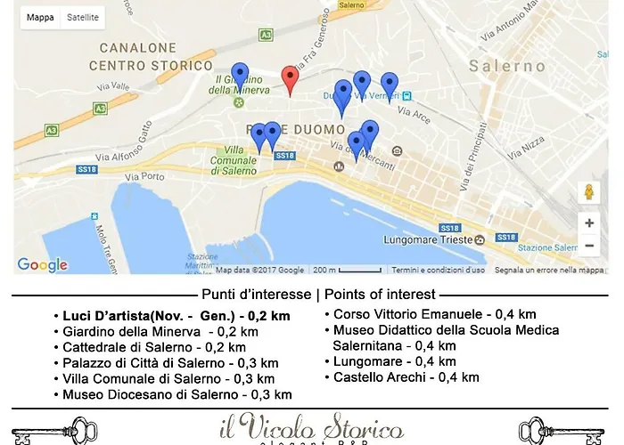 Bed & Breakfast Elegant - Il Vicolo Storico Salerno