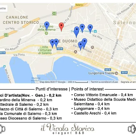 Bed & Breakfast Elegant - Il Vicolo Storico Salerno